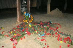 В Харькове задержан уроженец Донецка, который пытался разрушить стелу-памятник погибшим во время теракта