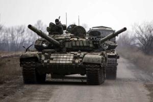 В районе Авдеевки боевики использовали танки для обстрела позиций ВСУ