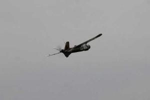 Военнослужащий сбил вражеский беспилотник, проводивший разведку над складами и арсеналами ВСУ