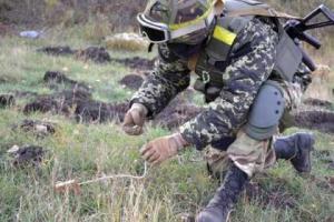 В зоне АТО украинские саперы за неделю обезвредили 700 взрывоопасных предметов