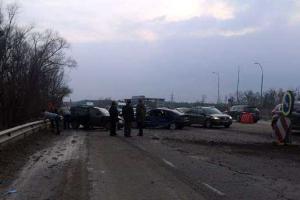 Пьяный водитель вылетел на "встречку" на трассе "Киев-Одесса": два человека ранены, три авто повреждены