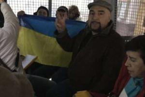 Видео задержания активистов на акции в поддержку Надежды Савченко в центре Москвы