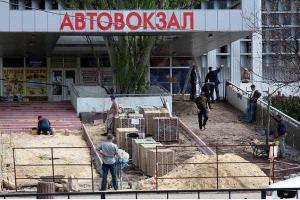В оккупированном Луганске приступили к восстановлению автовокзала