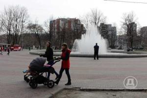 Жителей и гостей Днепропетровска вновь радуют работающие фонтаны