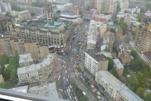 В центре Киева разъяренные горожане парализовали движение транспорта