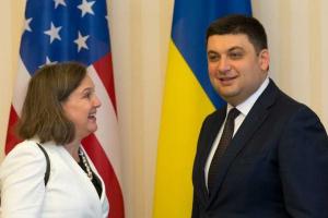 Викторией Нуланд озвучила условия, при которых Украина сможет получить финансовые гарантии США