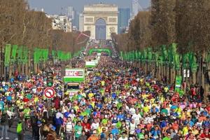 В Париже состоялся 40-й международный марафон