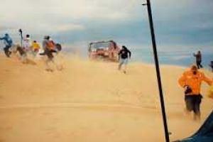 В России на трассе ралли-рейда болельщик попал под колеса грузовика