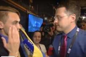 Российскому журналисту очень не понравились слова "Слава Україні", звучащие на "Евровидении"
