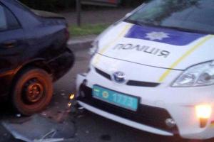В Одессе автомобиль патрульной полиции сбил таксиста - очевидцы