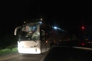 На Львовщине автобус насмерть сбил мужчину в камуфляжной форме