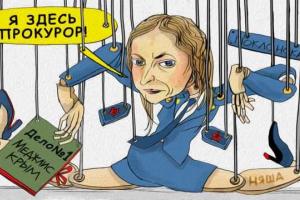 Казарин: Поклонская – это всего лишь ширма, за ней стоят люди, принимающие реальные решения