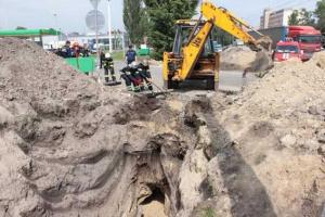 В Черкассах рабочего насмерть придавило при обвале грунта в техническом тоннеле