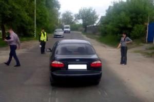 В Полтаве под колесами "Daewoo Lanos" оказался 6-летний мальчик