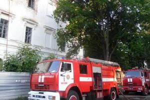 В Полтаве произошел пожар в кадетском корпусе