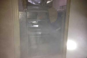 В Киеве спасатели тушили пожар в городской больнице