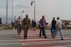 На Житомирщине участники АТО перекрыли трассу "Киев-Чоп"