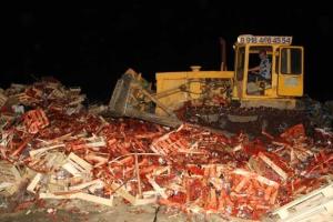 В Краснодарском крае под бульдозер пустили 40 тонн украинской клубники