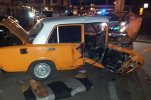 В Киеве в тройном ДТП столкнулись "Audi", "ВАЗ" и грузовик "ЗИЛ"