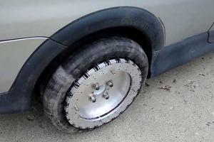 Канадец создал покрышки, способные ехать в любом направлении