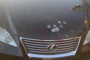 Ночью в Киеве обстреляли "Lexus" столичного адвоката