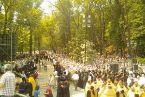 Крестный ход: онлайн трансляция шествия верующих к Киево-Печерской лавре