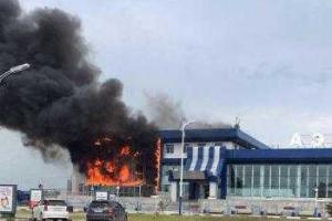 В российском аэропорту Благовещенска бушевал пожар