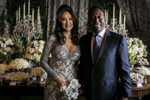 Легендарный футболист Пеле женился в третий раз