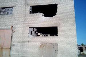 В Торецке под обстрел боевиков попали частные дома и территория колонии