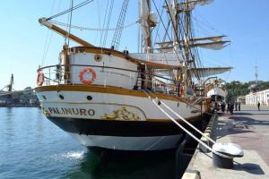 В порту Одессы пришвартовался учебный корабль ВМС Италии