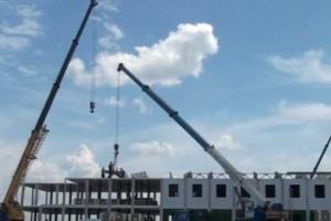 В Сеть попало видео строительства новой российской военной базы возле границы с Украиной