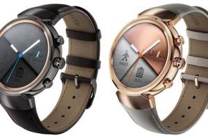 Компания "Asus" представила новинку - "умные" наручные часы "ZenWatch"