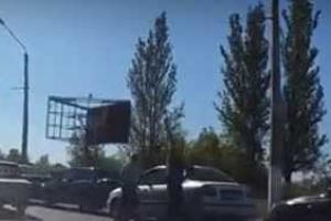 В Горловке на АЗС собираются огромные очереди за газом-пропаном