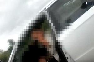 На Волыни патрульные нарвались на "сверхкультурную" даму на иномарке