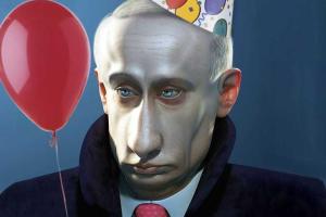 Как пользователи соцсетей поздравили Путина с Днем рождения. Фотожабы