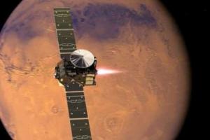 Земля получила первый сигнал с Марса от космического модуля "Schiaparelli"