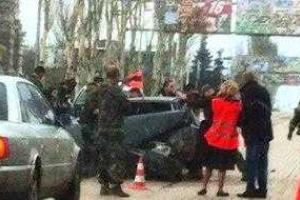 Сбив женщину в Кадиевке, боевик нагло заявил, что у него "иммунитет", потому что он российский офицер