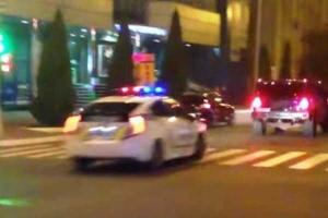 По ночному Кременчугу патрульные гонялись за автомобилем "Hummer": пострадала девушка-пешеход
