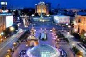 В центре Киева перекрыты улицы в связи с празднованием Дня достоинства и свободы 