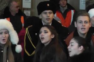 Жители оккупированного Донецка присоединились к песенному флешмобу