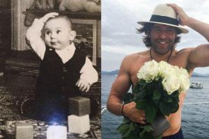 Андрей Малахов поделилися своими детскими фото