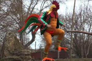 В сеть попало поздравление с Новым годом от креативного директора одесского зоопарка