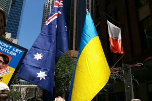 В австралийском Сиднее состоялась антипутинская акция