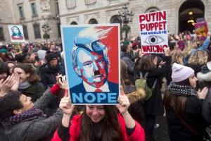 В 600 городах мира прошли женские марши протеста против Трампа