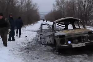 В "ЛНР" взорвался легковой автомобиль: водитель погиб, пассажиры ранены