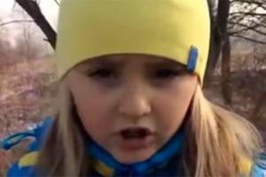 Сеть покорило видеообращение маленькой девочки к врагам Украины