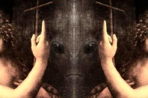 Сенсационное открытие уфологов: на картине Леонардо да Винчи нашли изображение пришельца