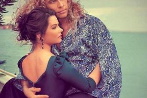 Наташа Королева и Тарзан отметили День святого Валентина на берегу океана