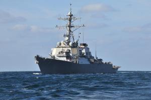 В акваторию Черного моря вошел ракетный эсминец "Porter" ВМС США