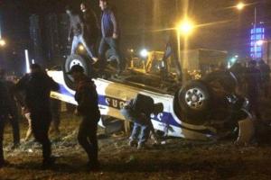 Акция протеста в Батуми: спецназ применил слезоточивый газ для разгона митингующих